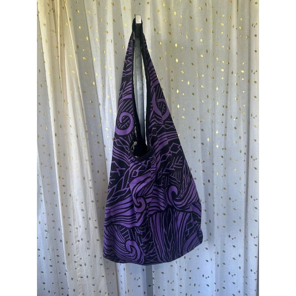 Polynesian Handmade Hawaiian Reversable Tribal Shoulder Hobo Beach Shopping Bag